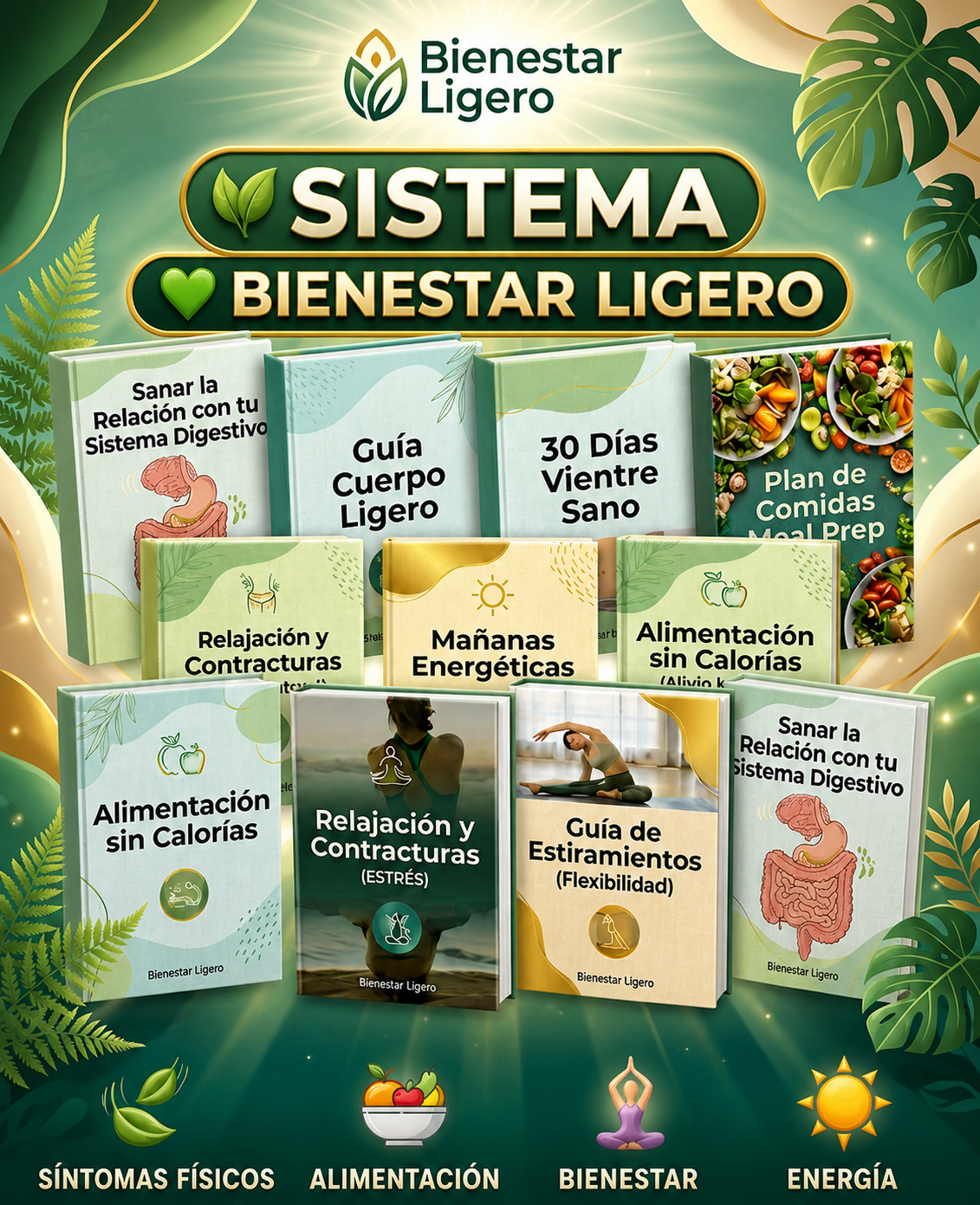 Sistema Bienestar Ligero – El método paso a paso para desinflamar tu cuerpo en pocos días, sin dietas extremas ni pastillas